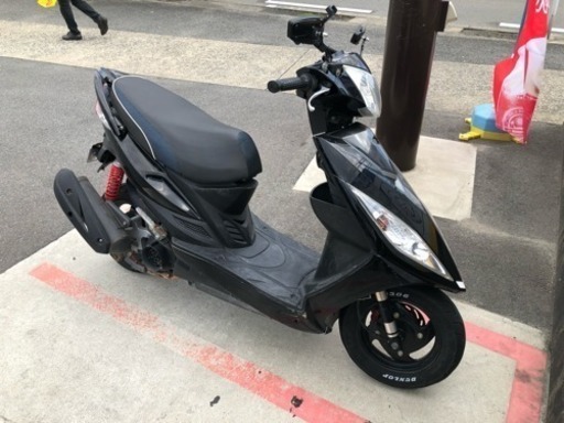 SYM VJR125 小型 ブラック