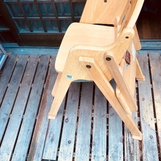 木製ベビーチェア