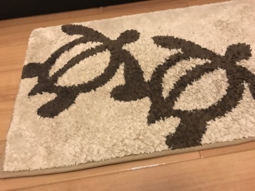 キッチンマット ホヌ ハワイ マキノ 岡本の生活雑貨の中古あげます 譲ります ジモティーで不用品の処分