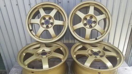 決まりました。】 スバル限定 STI 純正オプション レイズ ゴールド 