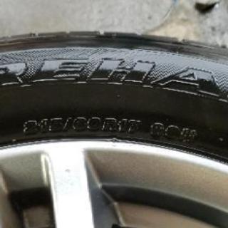 タイヤ、ホイール 215/60R17 ホンダ純正ホイール + タイヤ