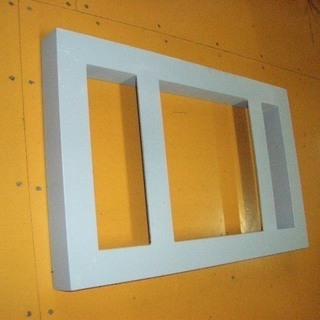 オリジナル手作り　ナンバー枠大型用 45x45角 タイプ