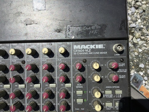 MACKIE CR1604-VLZ アナログミキサー MACKIE 16チャンネル アナログ