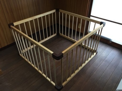 ファルスカ ベビー柵 farska woodplaypen ２セット