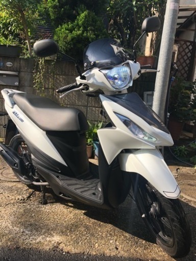 新型アドレス110 4000キロ台 LED・スクリーン付き