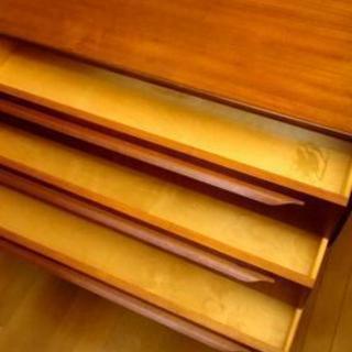 北欧家具 チーク三段チェスト  アンティーク