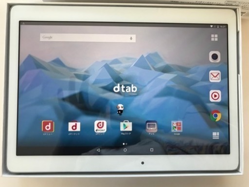 美品 タブレット docomo dtab d-01H