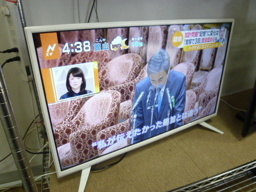 R 中古 amadana 液晶テレビ32ｲﾝﾁ AT-TV321S 別売USB HDD録画対応 2017年製