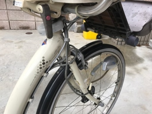 電動自転車 アンジェリーノ 子供前乗せ