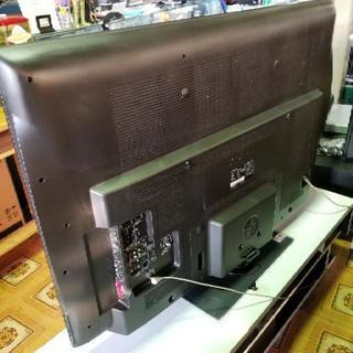 爆安! SHARP シャープ 52型 LED 3D フルHi-Vision LC-52LV3 テレビ台付き