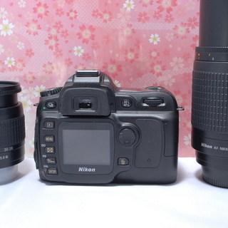 ☆入門機にして可愛い本格派☆ニコン D50 ダブルレンズセット☆