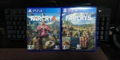 FARCRY5通常版.FARCRY4通常版　セット又は単品で。PS4　ファークライ