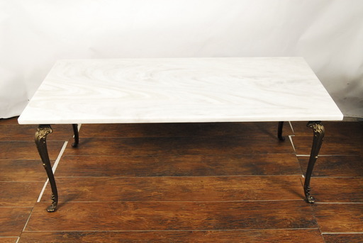 天然大理石使用　テーブル　猫脚　ヨーロピアンスタイル　アンティーク調　センターテーブル　彫刻　アントレ