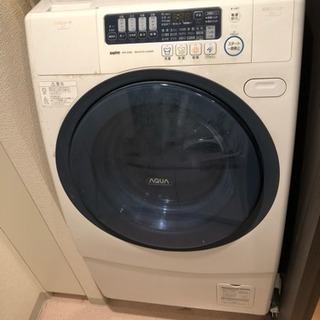 SANYO ドラム式洗濯乾燥機 AWD-AQ380-L