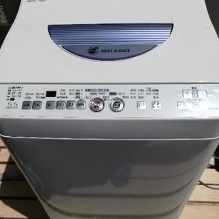 シャープ乾燥機付洗濯機【値下げしました】☆状態良好☆ES-TG55L-A