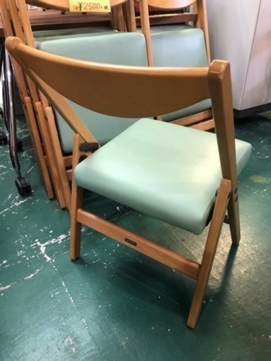 カリモク折りたたみ椅子 利再蔵 小牧の椅子の中古あげます 譲ります ジモティーで不用品の処分