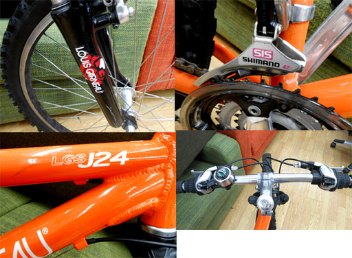 ルイガノ 21段変速 子供用自転車 24インチ LGS-J24 ジュニア MTB