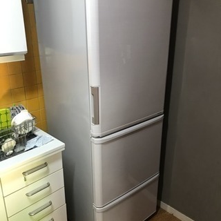 2015年 SHARP 両開き 350L 3ドア冷凍冷蔵庫 板橋区