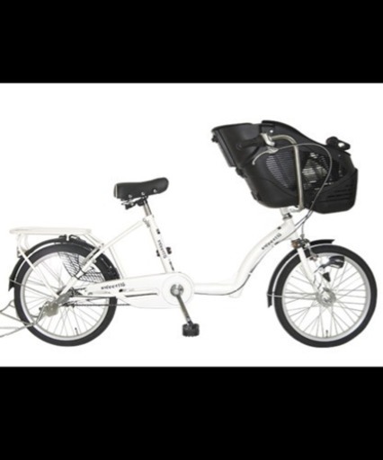 子供乗せ自転車。人気のリトルキディーズカバー付き