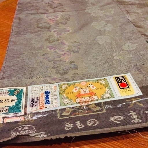 本場鹿児島大島紬 未使用 K0928 未使用品 逸品 希少 西郷絣 本場大島紬 7