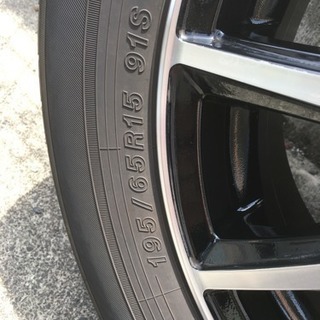 ノア、ヴォクシー等 195/65R15 バリ山  4本