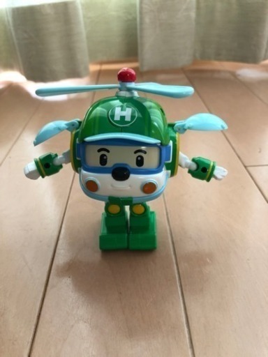 ロボカーポリー へんしんロボット ヘリー ちいざる 山口の子供用品の中古あげます 譲ります ジモティーで不用品の処分