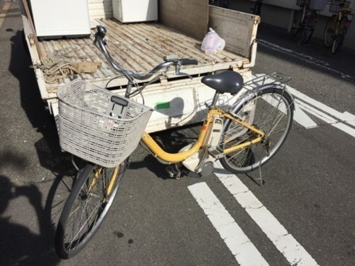 値段下げ ヤマハ 電動自転車 3.8Ah 充電器付き