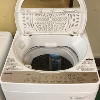 【送料無料・設置無料】洗濯機 2015年製 TOSHIBA AW-6G3(W) 中古