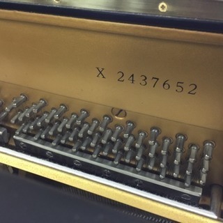 整備済み諸費用込み！傷アリ格安 ヤマハUX アップライトピアノ