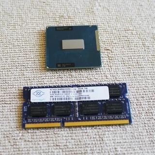 【取引完了】【中古】Intel Core i5 3320Mとノー...