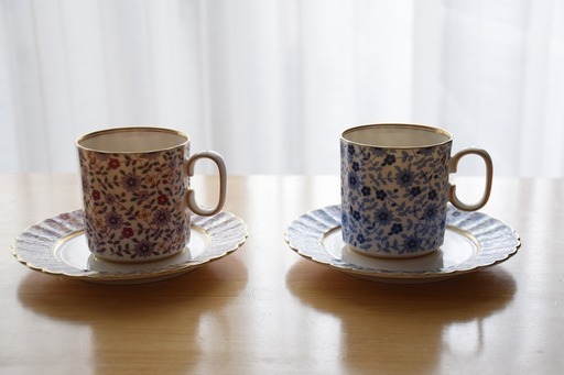 【美品】NAKAYAMA ナカヤマ　デミタスカップ＆ソーサー