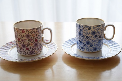 美品】NAKAYAMA ナカヤマ デミタスカップ＆ソーサー 希少【美品】 中山