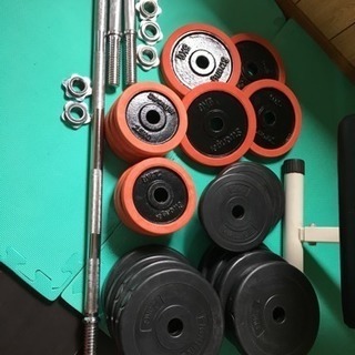 本日限定5千円引き‼️ダンベル バーベル インクラインベンチ 筋トレセット