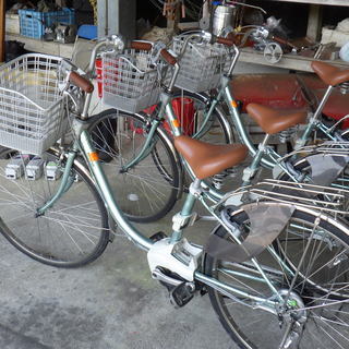 電動アシスト自転車(中古)まだ乗ってください。