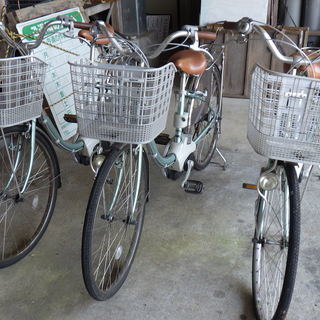 電動アシスト自転車(中古)まだ乗ってください。