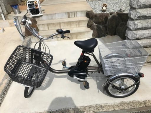 余り出回らない希少な３輪電動自転車☆パナソニックBiBi！