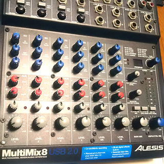 【取引中】ALESIS MultiMix 8 USB 2.0 ミ...