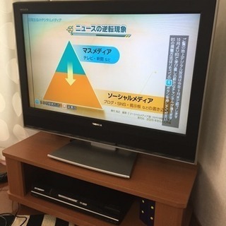 【激•ジャンク！】REGZA  32型テレビ差し上げます。注:詳...