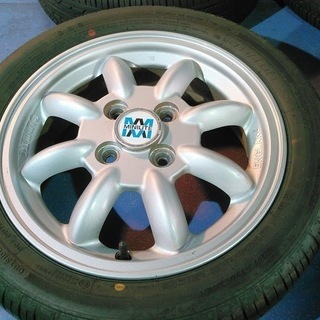 ジーノ純正【美品/4本】 ミニライト L700 ミラ純正 2017年【~99％富山】ダイハツ純正アルミホイール　 ムーブ アトレー エッセ ネイキッド ムーヴ 165/55R14