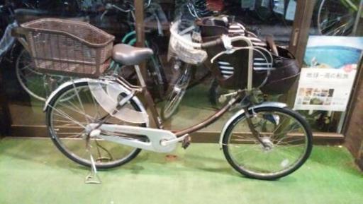 【整備済み】子供乗せ自転車　【中古】