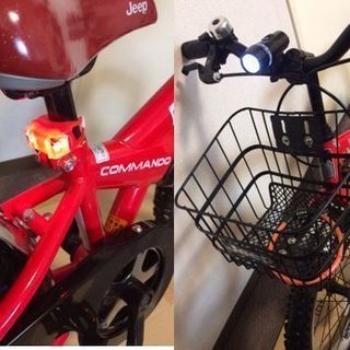 り様交渉中 お手渡し　赤いJeep 子供用自転車 補助輪付き　美品 imgrc0135564732.jpg