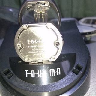 激レア トキマ 腕時計 バンド ディスプレイケース付き 当時物 80年代 電池新品、動作確認済み - 田村郡