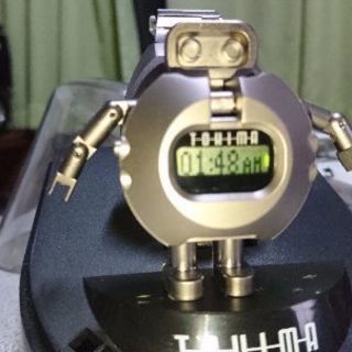 激レア トキマ 腕時計 バンド ディスプレイケース付き 当時物 80年代 電池新品、動作確認済み         − 福島県