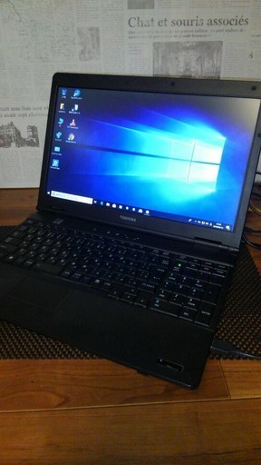 最終値下げ！新品バッテリー付きメモリ4GBにアップ　東芝製　DynaBook B451/D WINDWOS 10 PRO 32bit 　WIFI内臓　オフィスソフト　DVDプレーヤーソフト　グーグルクローム　インストール済　CD　DVDプレーヤーにも使えて　YOUTUBEのHD動画も見れる。