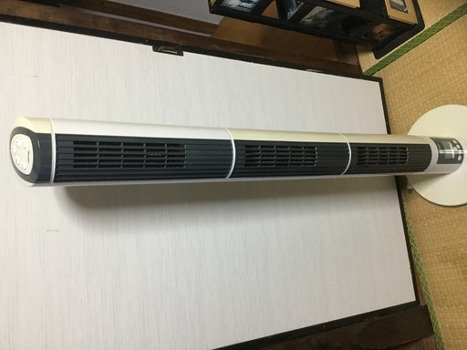 夏物家電 タワー型扇風機 スプリットスリムファンDC