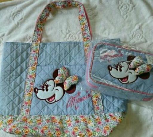新品 ミニー マザーズバッグ おむつポーチ 母子手帳