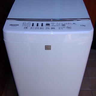 ★ハイセンス 4.5kg 全自動洗濯機　美品 2016年製