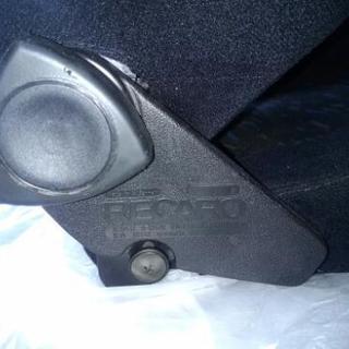 レカロシート　sr3　ルマンカラー　左右ダイヤルタイプ　運転席側に使用　美品　破れなし　座面右小ヘタリ　引き取り限定