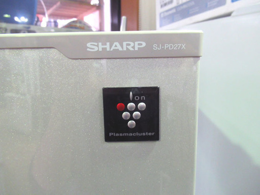 ★☆シャープ★☆SHARP ノンフロン冷凍冷蔵庫  プラズマクラスター SJ-PD27X-S  2013年製
