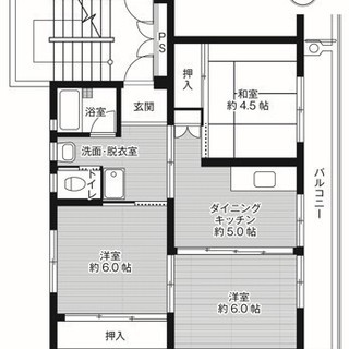 【初期費用は家賃のみ】直方市頓野の３DK激安マンション♪【保証会社・保証人不要】 - 不動産